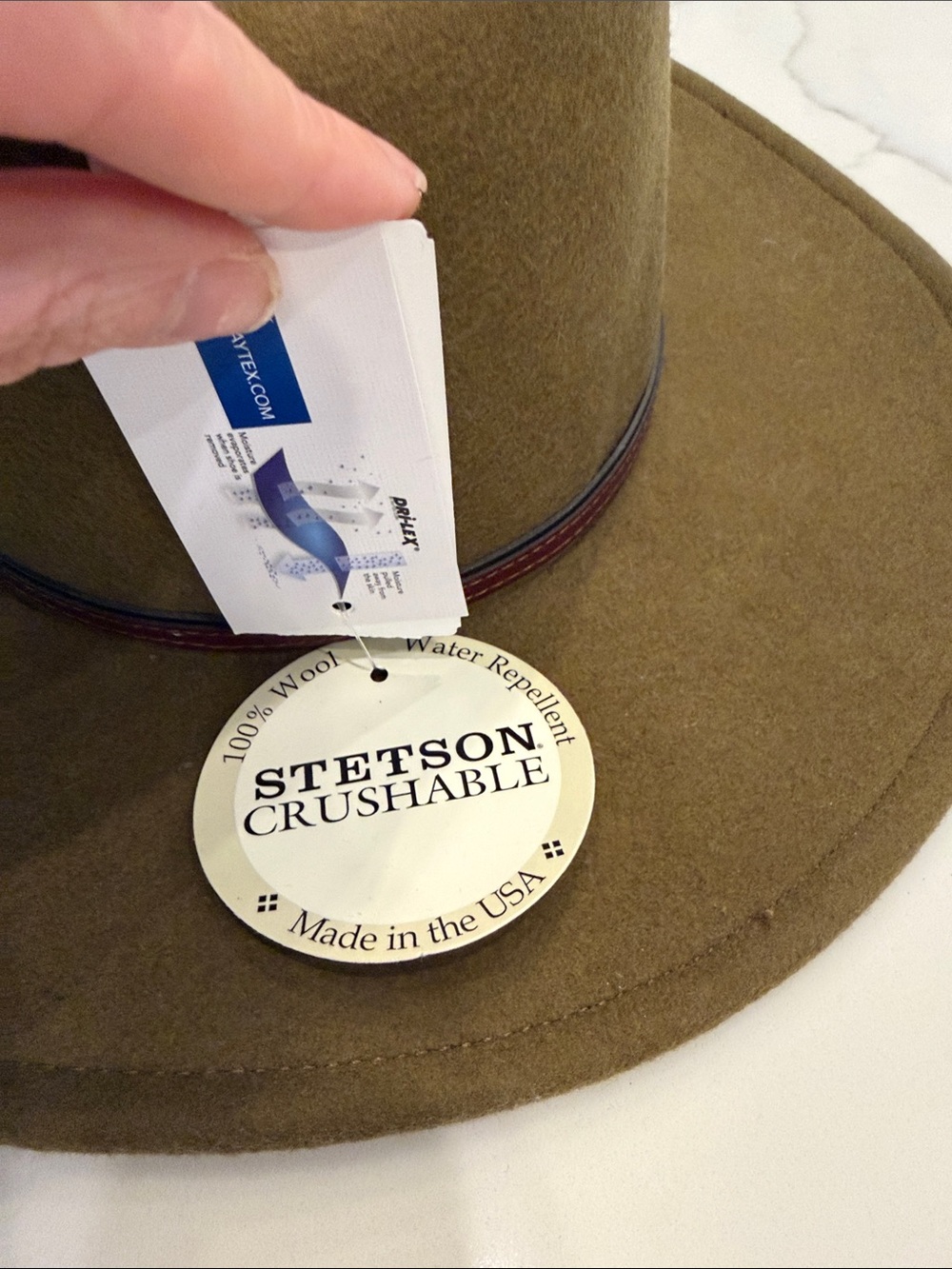 Stetson Bozeman hat light brown - Picture 4 of 8